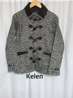Kelen ツィードダッフルジャケット ユニセックス
