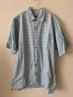 Golden Breed ゴールデンブリード　半袖 シャツ　Lサイズ　水色