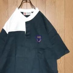 チャップス ラルフローレン スタンドカラー ラガーシャツ 90s y2k ＸＬ