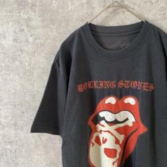 Rolling StonesバンドTシャツ 黒　半袖　バックプリントMサイズ相当のサムネイル