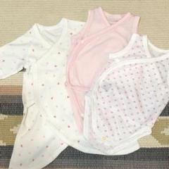 【3枚セット】ユニクロ 肌着 コンビ肌着 メッシュ インナー 60 50