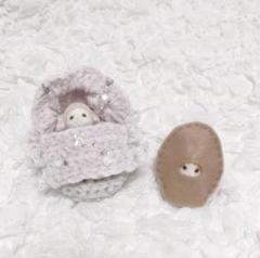 ベビーベット　卵なりきり服　着せ替え　ハンドメイド　シルバニアファミリー