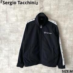 【激レア✨】セルジオタッキーニ デカロゴプリント&ロゴ刺繍 ジャージ ブルゾン Sergio Tacchini - セルジオタッキーニ トラックジャケット