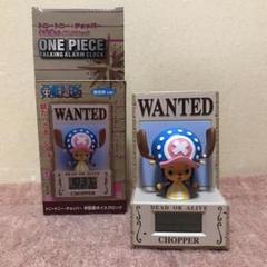 ワンピース　チョッパー　手配書ボイスクロック　新品、訳あり ワンピース チョッパー 手配書ボイスクロック 新品、訳あり