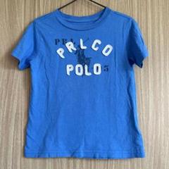ポロラルフローレン Tシャツ 半袖 キッズ ブルー 3/3T