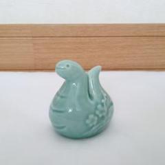 巳 干支 置き物 楊枝入れ ヘビ 蛇 縁起物 かわいい
