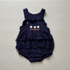 ダルマオール　ふりふり　フリル　綿100% レトロ　韓国子供服風　ヴィンテージ