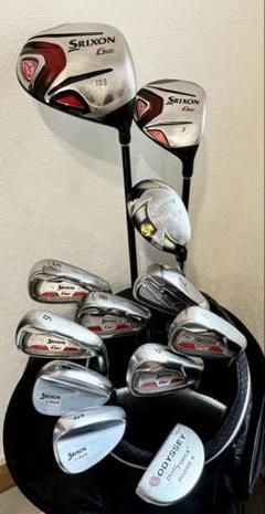 Srixon 中心の充実 男性用 ゴルフクラブ フルセット 初心者応援 12本