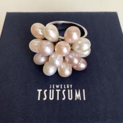 ツツミ　TSUTSUMI パールのシルバーリング　約12号 ツツミ TSUTSUMI パールのシルバーリング 約12号 - メルカリ