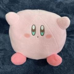 星のカービィ 羊毛フェルト風 超BIGぬいぐるみまんぷく座り