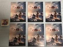 DC 映画　ザ・フラッシュ ビックリマンシール 1枚 ポストカード 6枚 セット DC 映画ザ・フラッシュ ビックリマンシール 1枚 ポストカード 6
