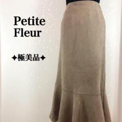 ✦極美品✦ ペプラムがかわいい◎ Petite Fleur スカート スエード