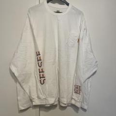 seesee ホワイト ロングスリーブカットソー Xl