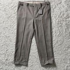 【新品未使用】トムフォード　スラックス　グレンチェック　カシミヤ混　58Lサイズ