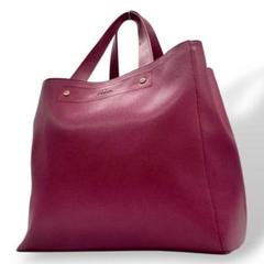 美品　フルラ　トートバッグ　ピンク　FURLA　レザー　サフィアーノ　T7