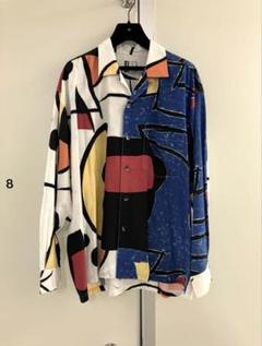 【FUN KANSAIMAN JEANS】ART オープンカラー シャツ