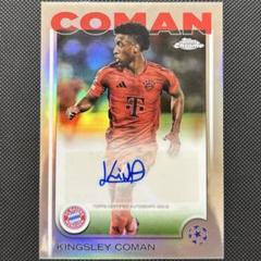 魅力の 直筆サイン！キングスレイ・コマン FCバイエルン・ミュンヘン 記念グッズ