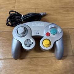 Nintendo GameCube コントローラー シルバー　メンテナンス済み