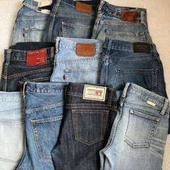 デニム ジーンズ 他 まとめ売り 18本 リメイク ハンドメイド デニム ジーンズ 他 まとめ売り 18本 リメイク ハンドメイド パンツ