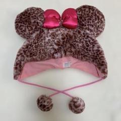 即購入⭕️ ディズニー ヒョウ柄 耳あて ピンク ディズニー ヒョウ柄 イヤーマフ - メルカリ