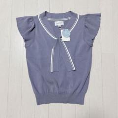 新品　JILLSTUART ジルスチュアート　ノースリーブ　ボウタイ　トップス