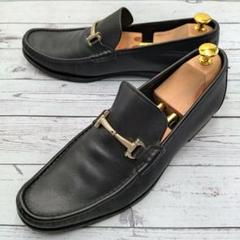 Ferragamo　フェラガモ　28　ビットローファー　ガンチーニ　シルバー金具 Ferragamo フェラガモ 28 ビットローファー ガンチーニ シルバー