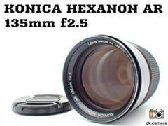 【分解清掃済】KONICA HEXANON AR 135mm f2.5初期保証付 分解清掃済】KONICA HEXANON AR 135mm f2.5初期保証付 - メルカリ