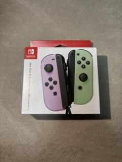 【任天堂純正品】Joy-Con(L) パステルパープル/(R) パステルグリーン