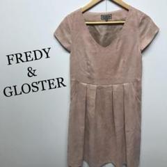 美品 FREDY&GLOSTER スウェード風 ワンピースサイズ36