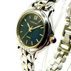 美品★SEIKO★セイコー ルーセント　レディース時計　腕時計　ブルー文字盤