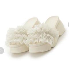 【未使用】SNIDEL スナイデル★フェイクファー⭐︎厚底ミュール/サボ/サンダル SNIDEL（サンダル）のフリマアイテム一覧