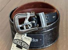 vintage works サイズ35 ウエスタンベルト