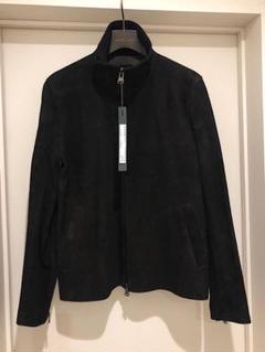極美品バックラッシュ23SS定価19.8万ジャパンカーフ白鞣しレザーブルゾン黒M 極美品バックラッシュ23SS定価19.8万ジャパンカーフ白鞣しレザー