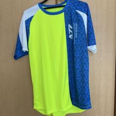 asics 陸上用シャツ メンズ2XL ネオンイエロー/ブルー