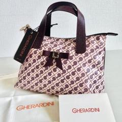 タグ付き ゲラルディーニ トートバッグ ハンドバッグ ソフティ 茶 総柄 楽天市場】GHERARDINI ゲラルディーニ (GHB0105)ソフティ