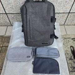 美品　2STYLE　カメラバックパック　ハイグレード　Mサイズ　ポーチ付き