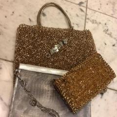 アンテプリマ 4点セット ワイヤーバック 財布 バックインバック ストラップ