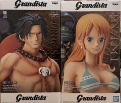 ワンピース フィギュア Grandista エース ロー ナミ ワンピース Grandista フィギュア ニカ エース トラファルガー