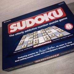【ほぼ未使用】数独　SUDOKU テーブルゲーム　海外版