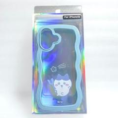 [新品] ちいかわ iPhone16 うねうねケース ハチワレ ブルー