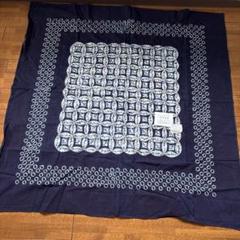 刺し子マルチカバー・タペストリーハンドメイド★サイズ：縦176×横165cm大判 人気アイテムランキング 刺し子マルチカバー・タペストリー