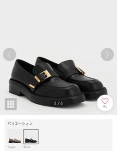値下げ不可！新品未使用⭐︎38CHARLES & KEITH ローファー 値下げ不可！新品未使用⭐︎38CHARLES & KEITH ローファー 靴