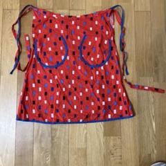 marimekko エプロン XS 赤のサムネイル