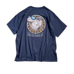 7TSM2 リビエラ・マヤ　イグアナ　両面プリント　Tシャツ 古着used