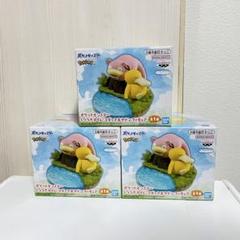 ポケットモンスター くつろぎタイム コダック&ヤドンフィギュア5個セット 川辺でくつろぐヤドンとコダックに癒やされる！プライズ