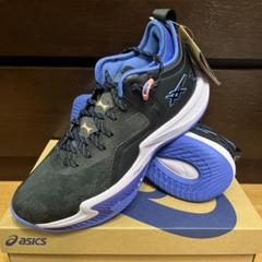 お年玉価格NOVA SURGE LOW 001カラー　25.0㎝ ASICS × ballaholic NOVA SURGE LOW (midnight/aurora green