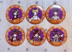 最新 ヒカルの碁 グラフアート ハロウィンver. 缶バッジ6点セット ピンズ・ピンバッジ・缶バッジ