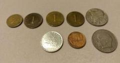 フランス共和国　コインセット９枚　ＦＤＣ（完全未使用）１９７５ 1975年インド記念コインセット。