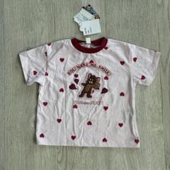 新品未使用品 トムとジェリー ハート柄 Tシャツ90センチ