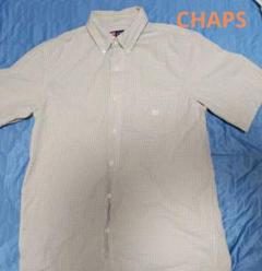 CHAPSボタンダウン半袖Mポケット付き